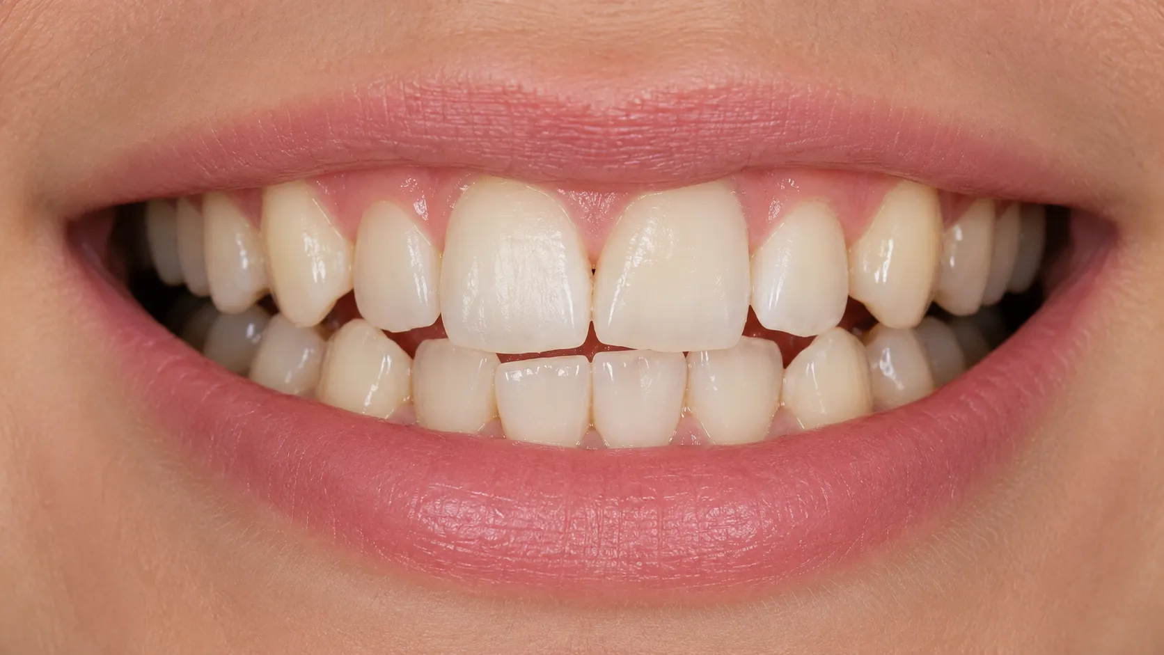Invisalign, spacing & symmetry, before